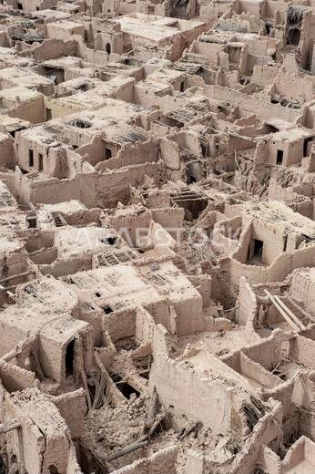 The ancient ruins of AlUla city in the Medina region of Saudi Arabia