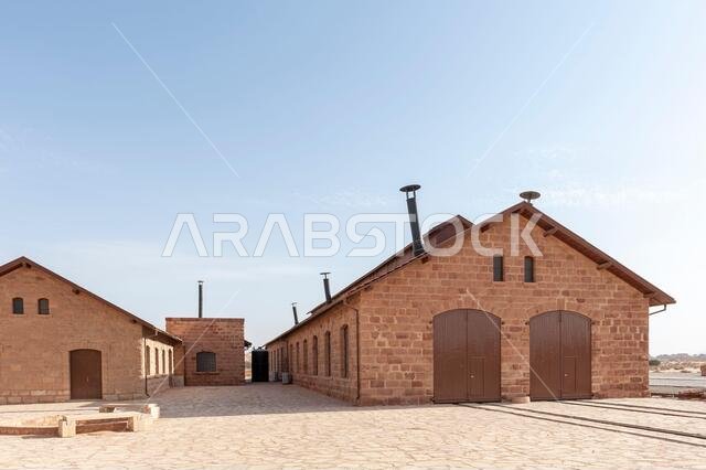 متحف سكة حديد الحجاز بالقرب من المدينة المنورة في المملكة العربية السعودية متحف سكة حديد الحجاز بالقرب من المدينة المنورة في المملكة العربية السعودية