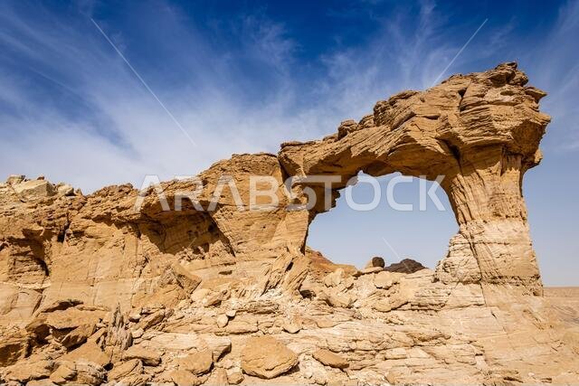 القوس الطبيعي في الرياض، المملكة العربية السعودية