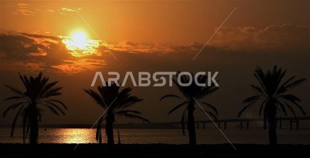 Beautiful morning in Al Khobar City.