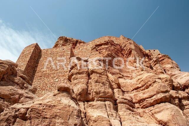 The ancient ruins of AlUla city in the Medina region of Saudi Arabia