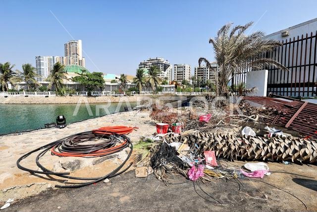 جدة، المملكة العربية السعودية. ٢ ديسمبر ٢٠٢١. أجواء حلبة السباق. جائزة السعودية الكبرى، الخميس ٢ ديسمبر ٢٠٢١. جدة، المملكة العربية السعودية. حقوق الصورة: جيمس موي/ألامي لايف نيوز