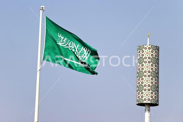 Jeddah, Saudi Arabia. 02nd Dec, 2021. Circuit atmosphere - Saudi flag. Saudi Arabian Grand Prix, Thursday 2nd December 2021. Jeddah, Saudi Arabia. Credit: James Moy/Alamy Live News Jeddah, Saudi Arabia. 02nd Dec, 2021. Circuit atmosphere - Saudi flag. Saudi Arabian Grand Prix, Thursday 2nd December 2021. Jeddah, Saudi Arabia. Credit: James Moy/Alamy Live News