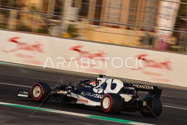 Pierre Gasly (FRA) AlphaTauri AT02. 03.12.2021 Formula 1 World Championship, Rd 21, Saudi Arabian Grand Prix, Jeddah, Saudi Arabia, Practice Day. Photo credit should read: XPB/Press Association Images. Pierre Gasly (FRA) AlphaTauri AT02. 03.12.2021 Formula 1 World Championship, Rd 21, Saudi Arabian Grand Prix, Jeddah, Saudi Arabia, Practice Day. Photo credit should read: XPB/Press Association Images.