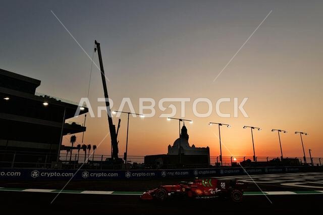 Jeddah, Saudi Arabia. 03rd Dec, 2021. Carlos Sainz Jr (ESP) Ferrari SF-21. Saudi Arabian Grand Prix, Friday 3rd December 2021. Jeddah, Saudi Arabia. Credit: James Moy/Alamy Live News
