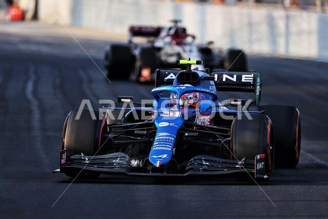 Jeddah, Saudi Arabia. 03rd Dec, 2021. Esteban Ocon (FRA) Alpine F1 Team A521. Saudi Arabian Grand Prix, Friday 3rd December 2021. Jeddah, Saudi Arabia. Credit: James Moy/Alamy Live News