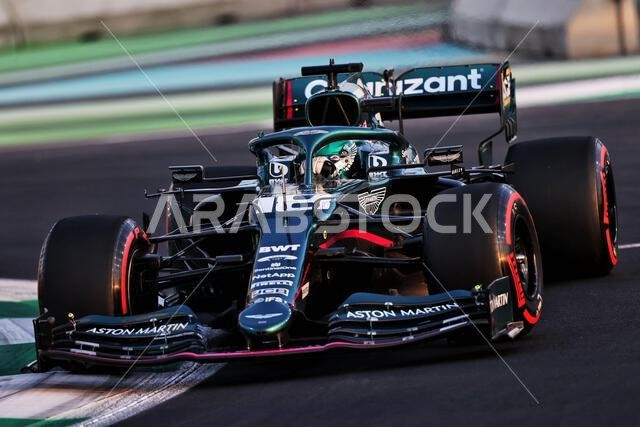 Jeddah, Saudi Arabia. 03rd Dec, 2021. Lance Stroll (CDN) Aston Martin F1 Team AMR21. Saudi Arabian Grand Prix, Friday 3rd December 2021. Jeddah, Saudi Arabia. Credit: James Moy/Alamy Live News