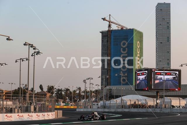 بيير غاسلي (فرنسا) ألفا تاوري AT02. 3 ديسمبر 2021، بطولة العالم للفورمولا 1، الجولة 21، جائزة السعودية الكبرى، جدة، المملكة العربية السعودية، يوم التجارب الحرة. حقوق الصورة محفوظة لـ XPB/Press Association Images.