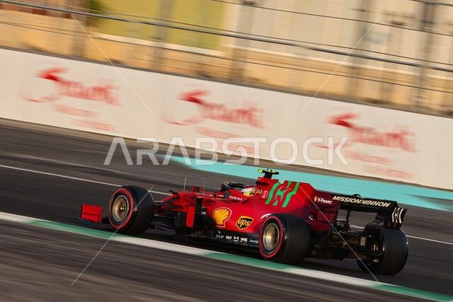 Carlos Sainz Jr (ESP) Ferrari SF-21. 03.12.2021 Formula 1 World Championship, Rd 21, Saudi Arabian Grand Prix, Jeddah, Saudi Arabia, Practice Day.  Photo credit should read: XPB/Press Association Images.