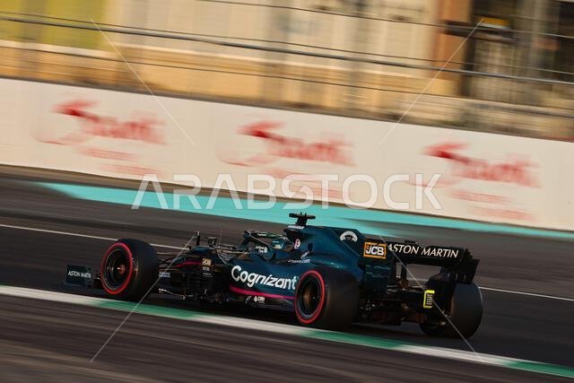 Lance Stroll (CDN) Aston Martin F1 Team AMR21. 03.12.2021 Formula 1 World Championship, Rd 21, Saudi Arabian Grand Prix, Jeddah, Saudi Arabia, Practice Day.  Photo credit should read: XPB/Press Association Images.