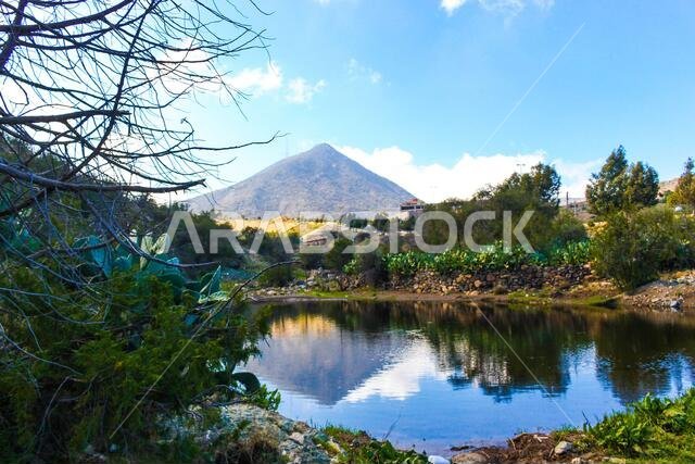 Al Hada Mountains landscapes near Taif, Western Saudi Arabia