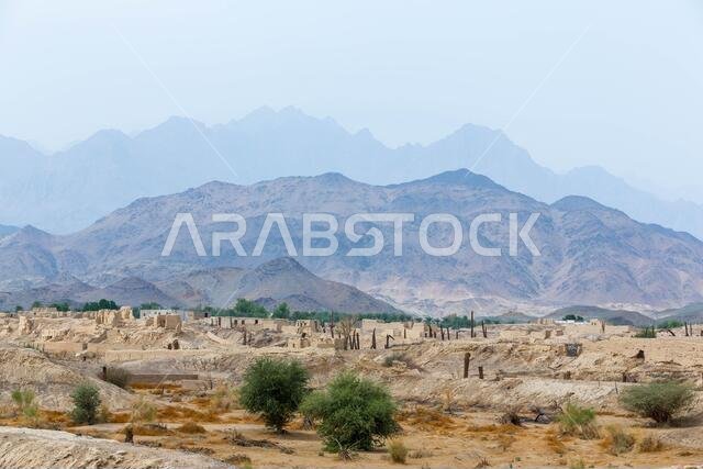 Old House in Yanbu Al Nakhl Historical Place, Saudi Arabia