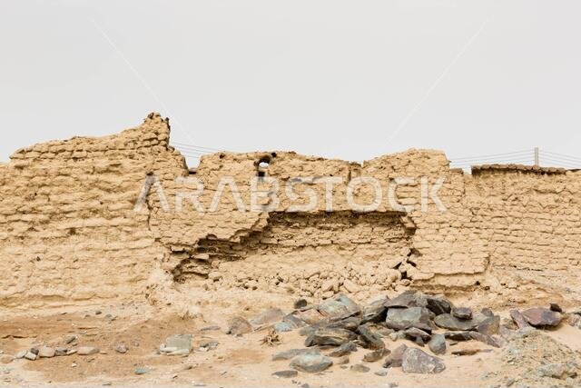 Old House in Yanbu Al Nakhl Historical Place, Saudi Arabia
