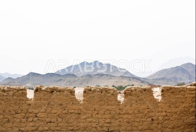 Old House in Yanbu Al Nakhl Historical Place, Saudi Arabia