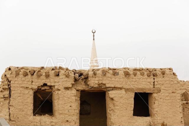 Old House in Yanbu Al Nakhl Historical Place, Saudi Arabia