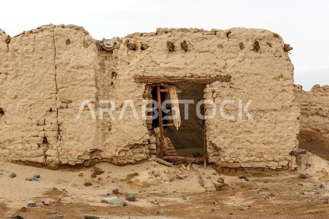 Old House in Yanbu Al Nakhl Historical Place, Saudi Arabia