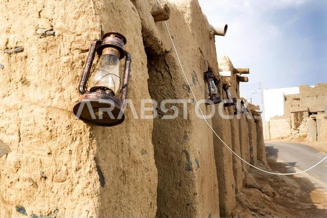 Old House in Yanbu Al Nakhl Historical Place, Saudi Arabia