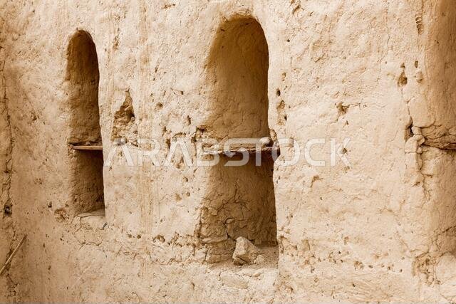 Old House in Yanbu Al Nakhl Historical Place, Saudi Arabia