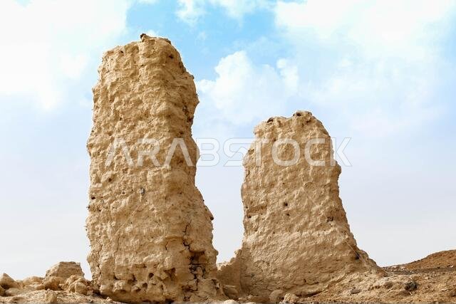 Old House in Yanbu Al Nakhl Historical Place, Saudi Arabia