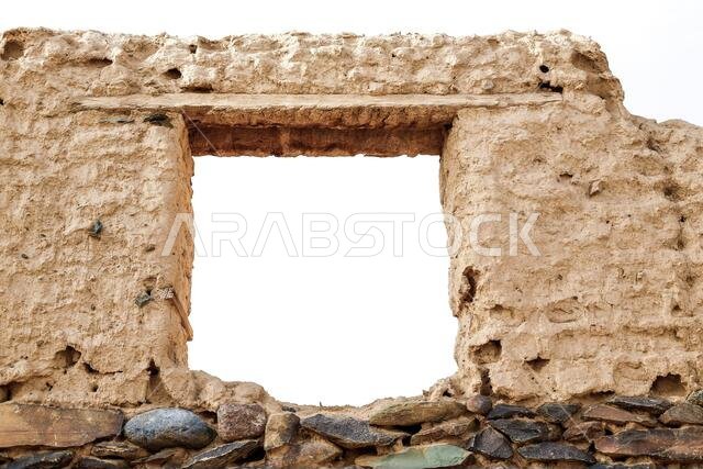 Old House in Yanbu Al Nakhl Historical Place, Saudi Arabia