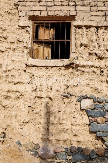 Old House in Yanbu Al Nakhl Historical Place, Saudi Arabia