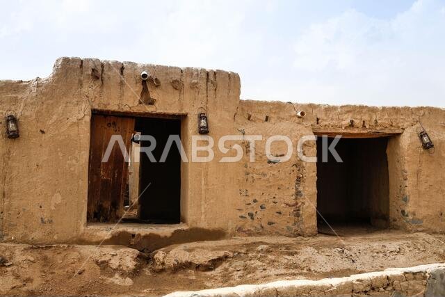 Old House in Yanbu Al Nakhl Historical Place, Saudi Arabia