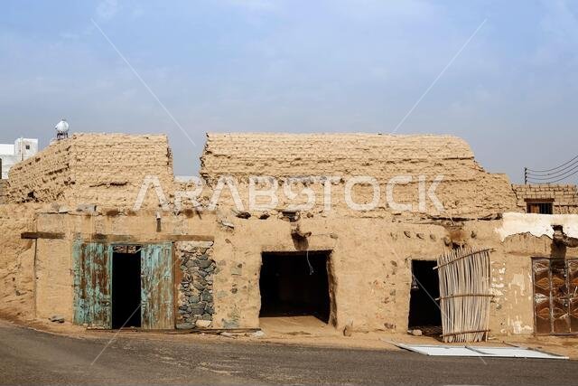 Old House in Yanbu Al Nakhl Historical Place, Saudi Arabia