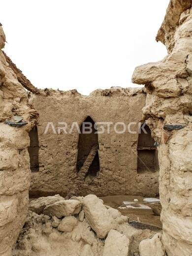 Old House in Yanbu Al Nakhl Historical Place, Saudi Arabia