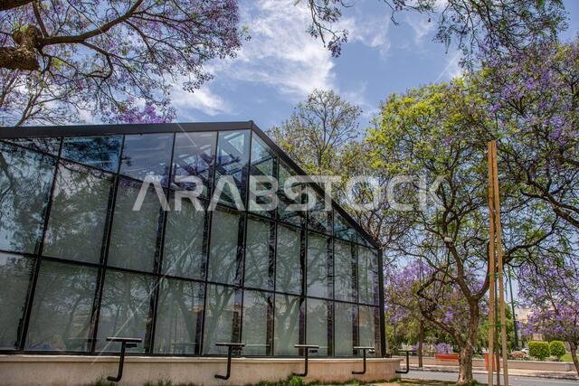 Abha, Saudi Arabia – April 1st 2021: Art Street