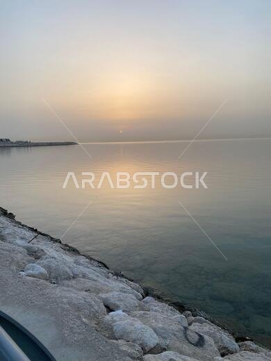 Sunrise picture taken in Saudi Arabia Alkhobar