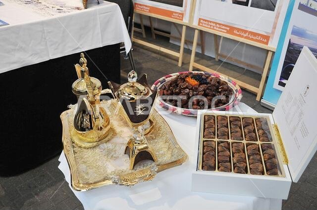 Copenhagen /Denmark/ 20..Octobert 2019/ Saudi arabia tarvel stand in Copenhagen at Qulititravel air 2019 in Oeksnehallen in danish capital .  (Photo..