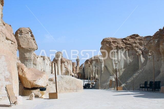 Al-Qarah mountain located in Al-ahsa at the Eastern Province, Saudi Arabia.This mountain registered in the UNESCO world heritage centre's list at2018