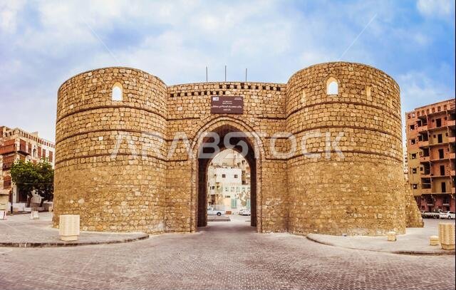 منزل خشبي عربي قديم في المدينة التاريخية في البلد، جدة