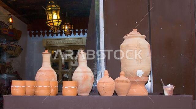 Old Arabian wooden house on the historical city in Al-balad, Jeddah