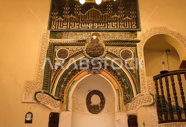 Old Arabian wooden house on the historical city in Al-balad, Jeddah
