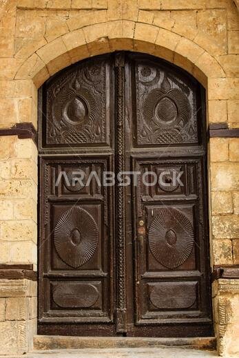 Old Arabian wooden house on the historical city in Al-balad, Jeddah