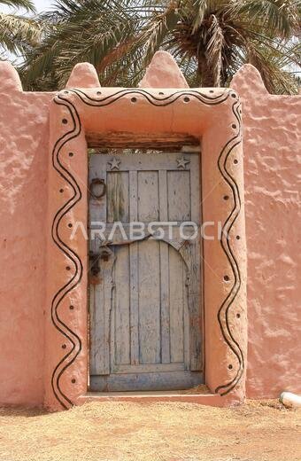 Old Arabian wooden house on the historical city in Al-balad, Jeddah