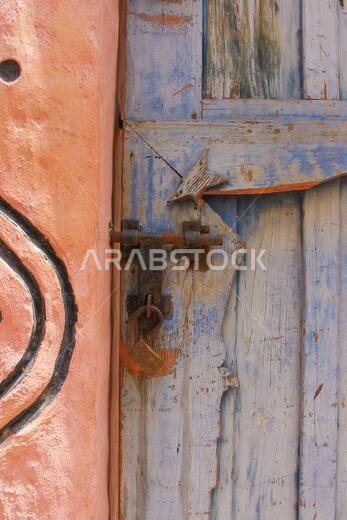 Old Arabian wooden house on the historical city in Al-balad, Jeddah