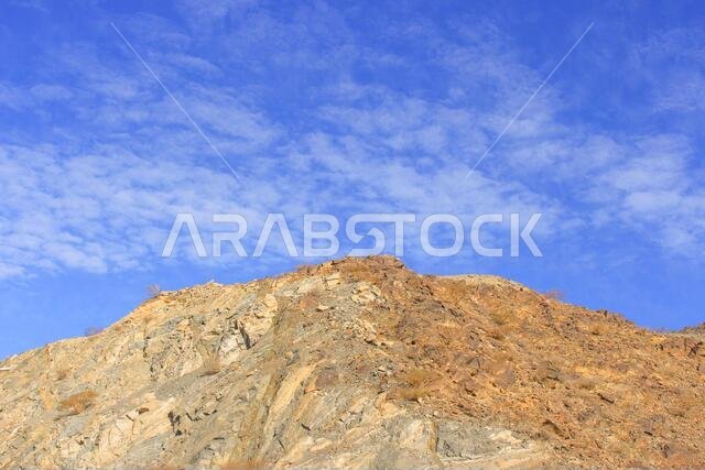 desert mountain landscape saudi arabia