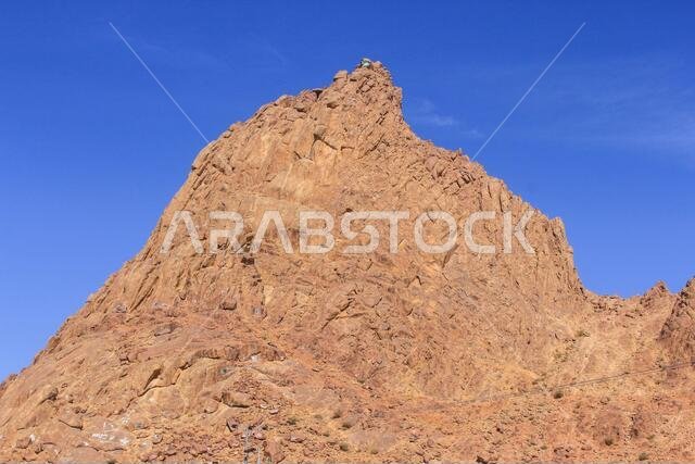 desert mountain landscape saudi arabia