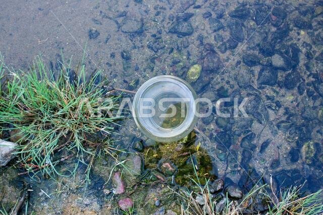 desert lake in taif saudi arabia
