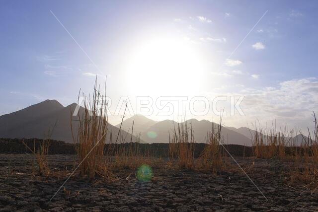 desert mountain landscape saudi arabia