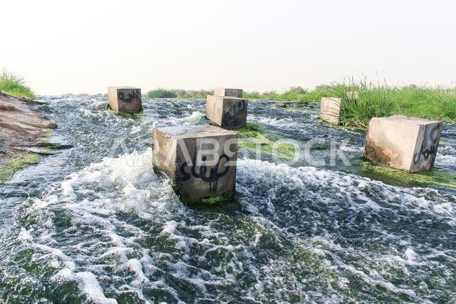 desert lake in taif saudi arabia