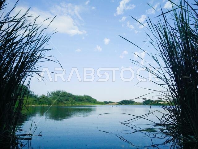 desert lake in taif saudi arabia desert lake in taif saudi arabia