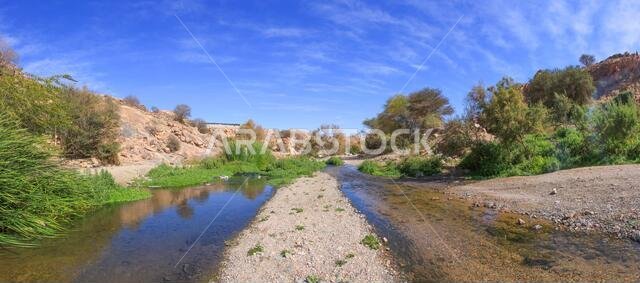 natural valley rural life in saudi arabia