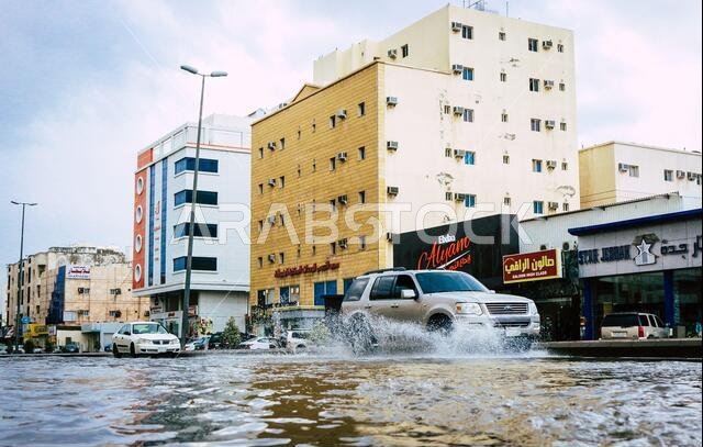 كارثة الفيضانات في جدة