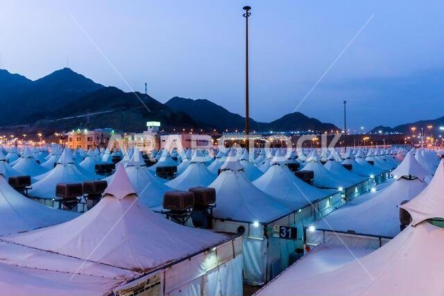hajj mina tents