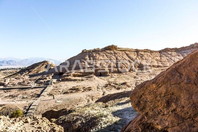 مدين - مدينة النبي شعيب، الباد، شمال المملكة العربية السعودية. مدين - مدينة النبي شعيب، الباد، شمال المملكة العربية السعودية.