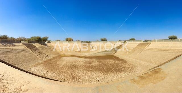 Zubaida canal in taif, saudi arabia.