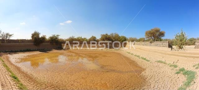 Zubaida canal in taif, saudi arabia.
